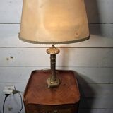 Empire style lamp in gilded bronze from the 19th century.