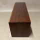 Scandinavian design rosewood hanging storage.
