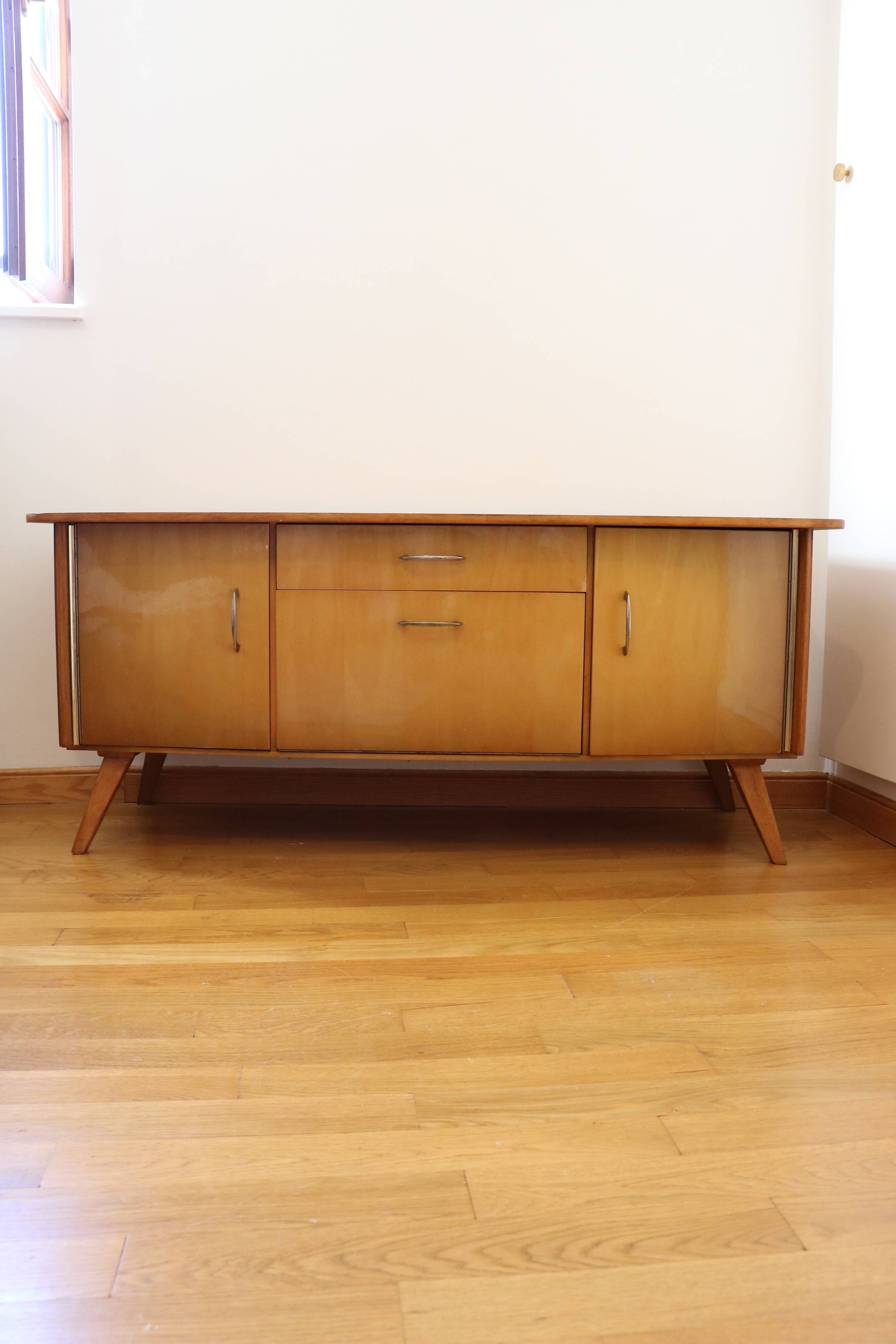 1960s TV cabinet sideboard