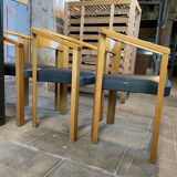 Baumann stamped armchairs