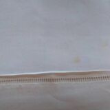 Antique embroidered linen sheets