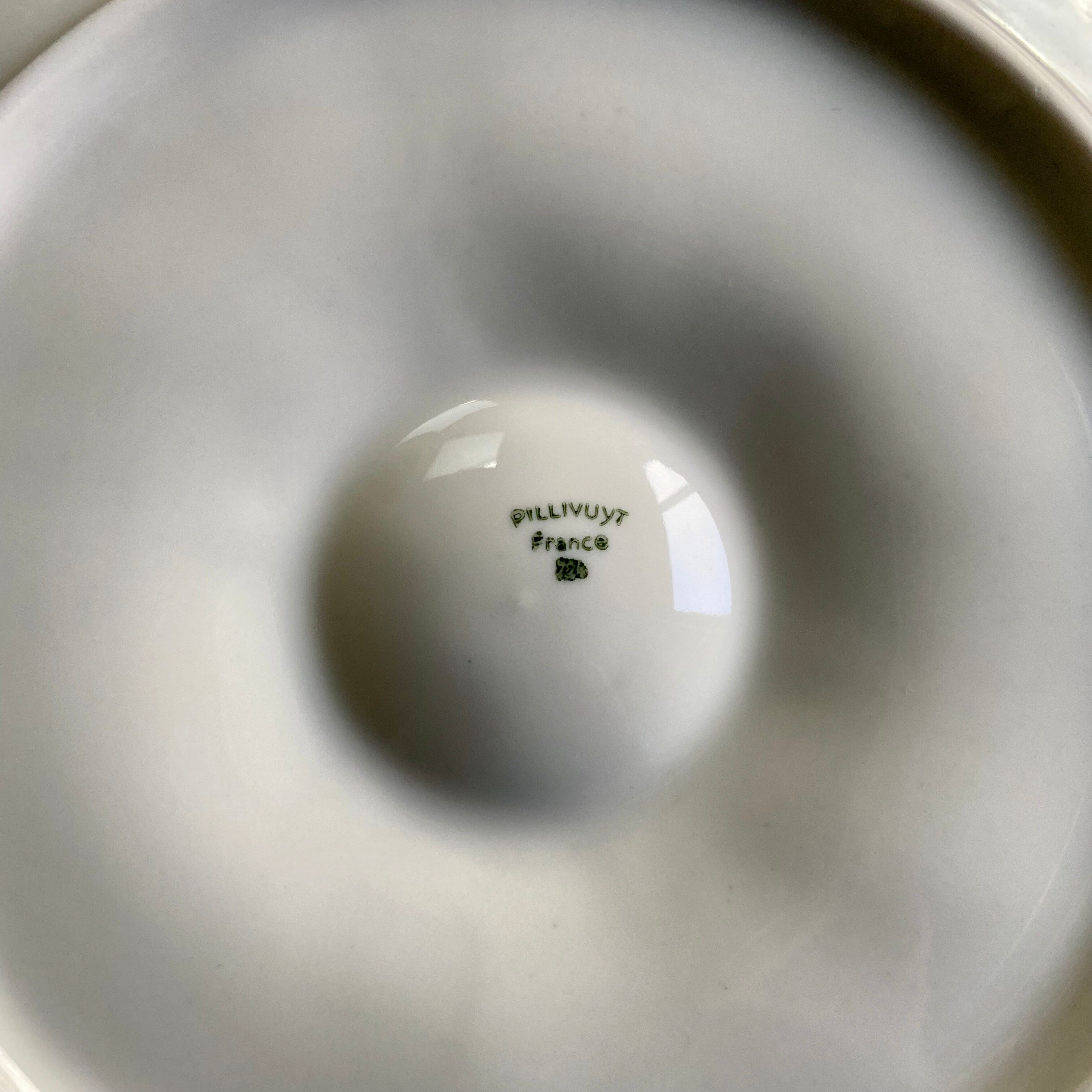 6 Pillivuyt oyster plates France