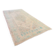 Handmade Pastel Beige Turquoise Area Rug