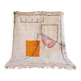 Moroccan wool rug decorated 200cm x 300cm