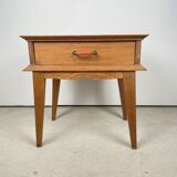 Bedside table feet compass 1950