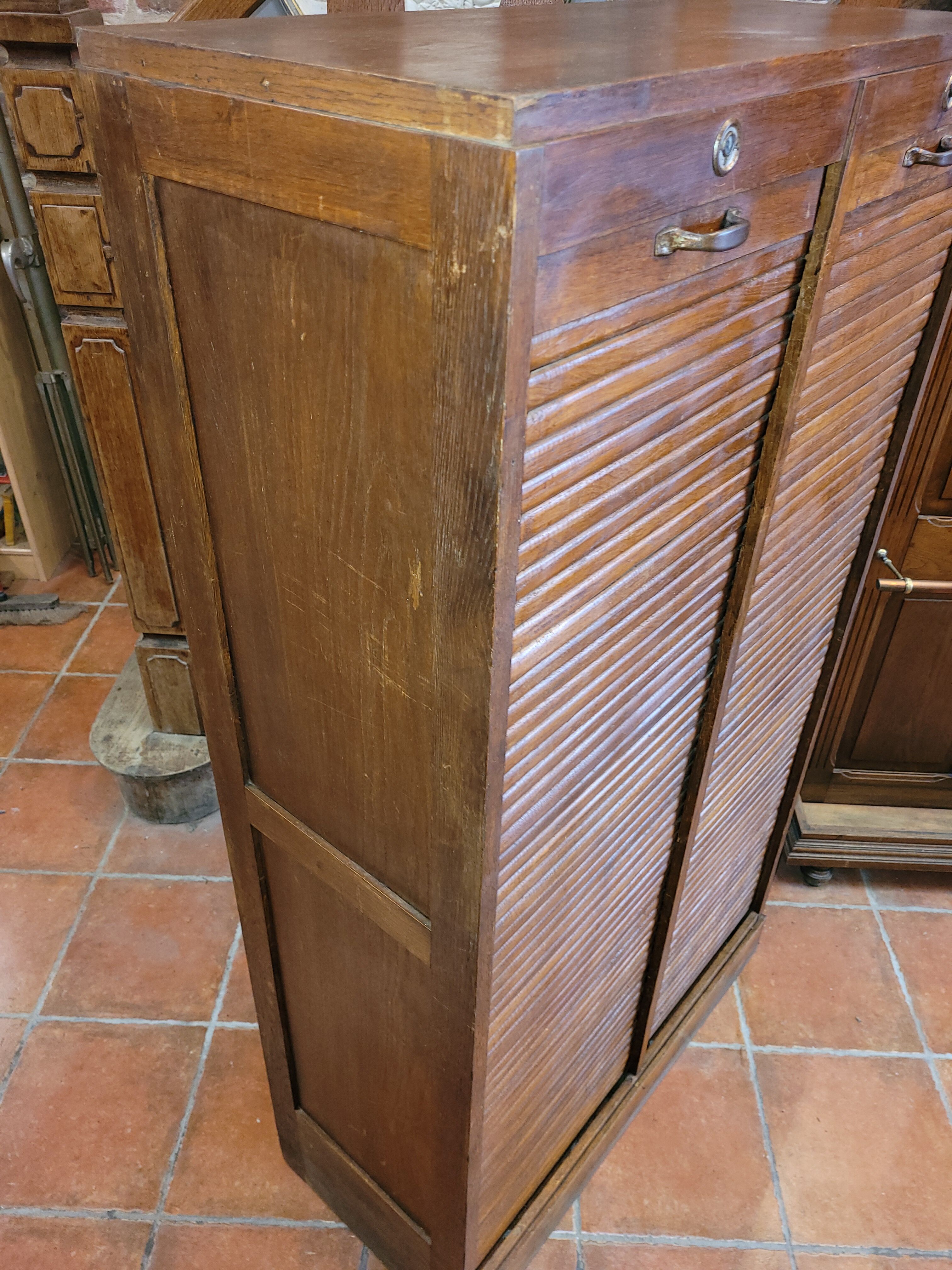 Double curtain binder