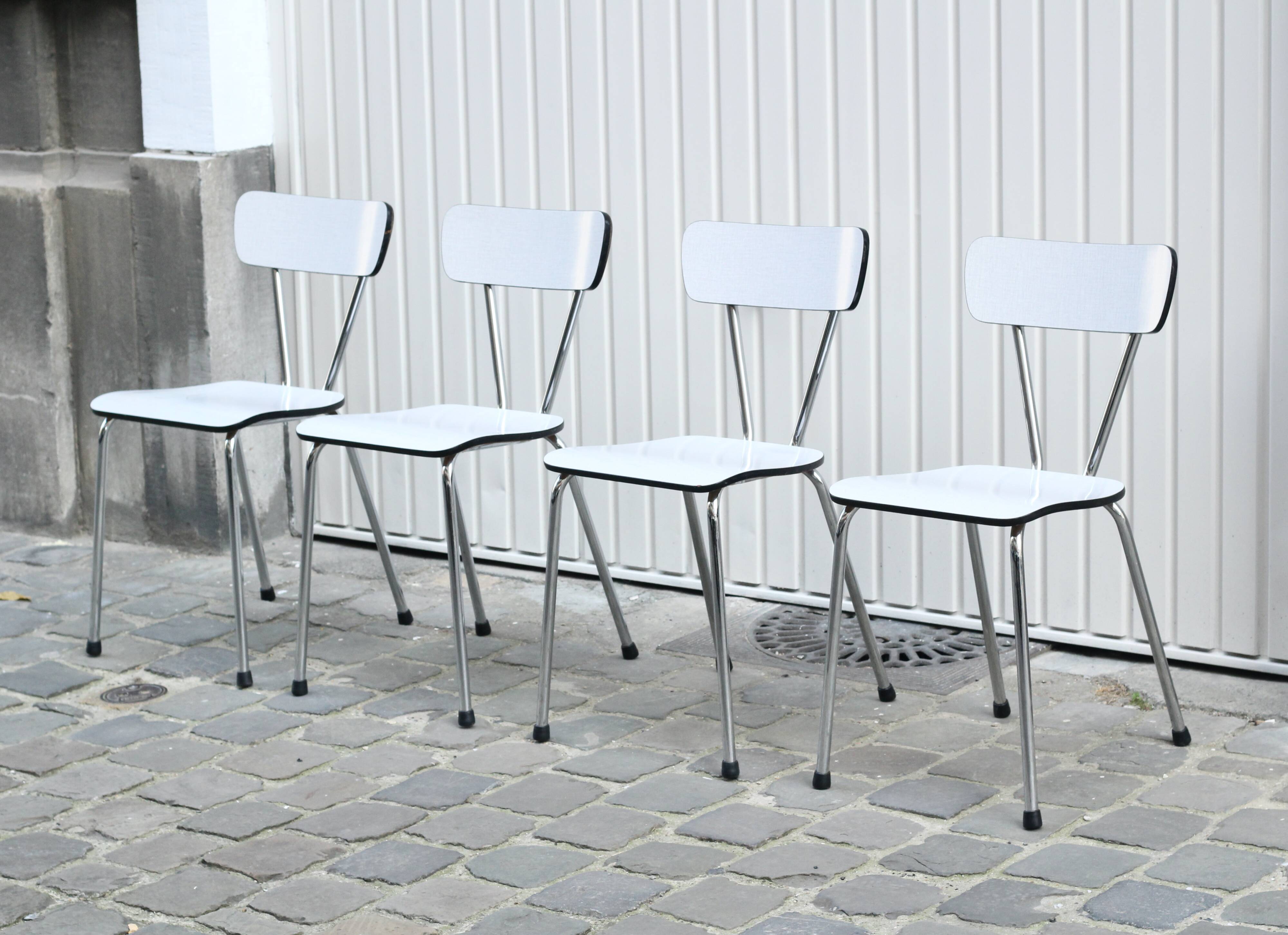 4 formica chairs