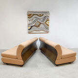 Vintage Italian design modular sofa