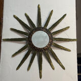 Bronze sun mirror from the 1950s France.