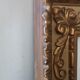 Miroir ancien en bois doré