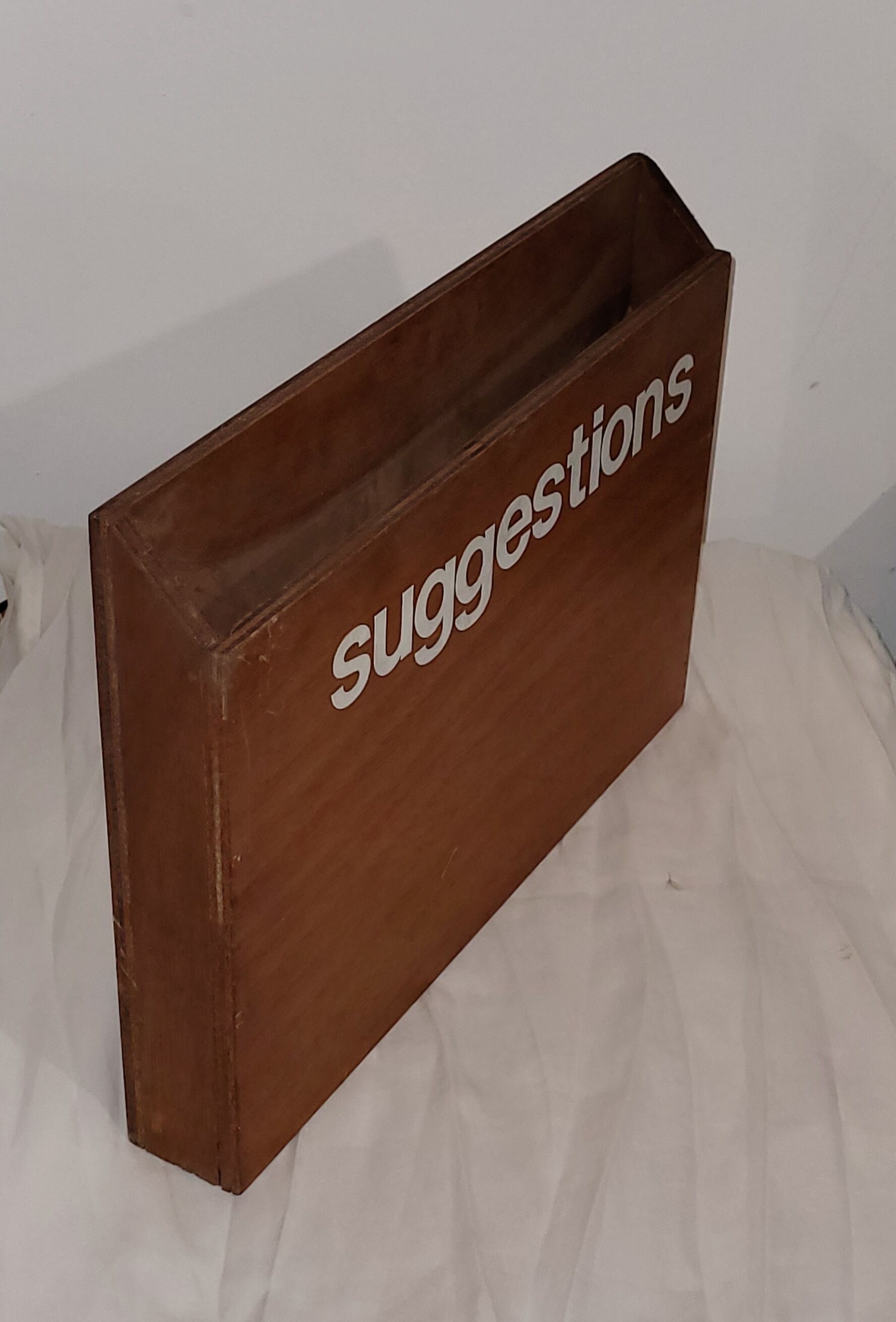 Suggestion box - vintage