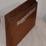 Suggestion box - vintage