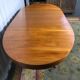 Table ovale à manger Baumann avec 2 allonges