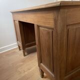 Restored vintage wooden desk