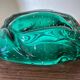 Murano bubble ashtray / pocket emptier in mint green