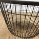 Old metal harvest basket