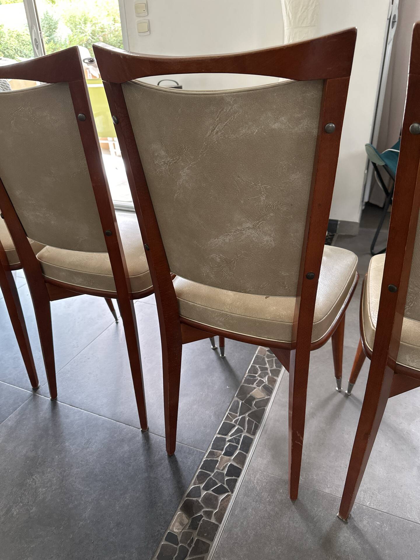 4 vintage chairs from the 70s