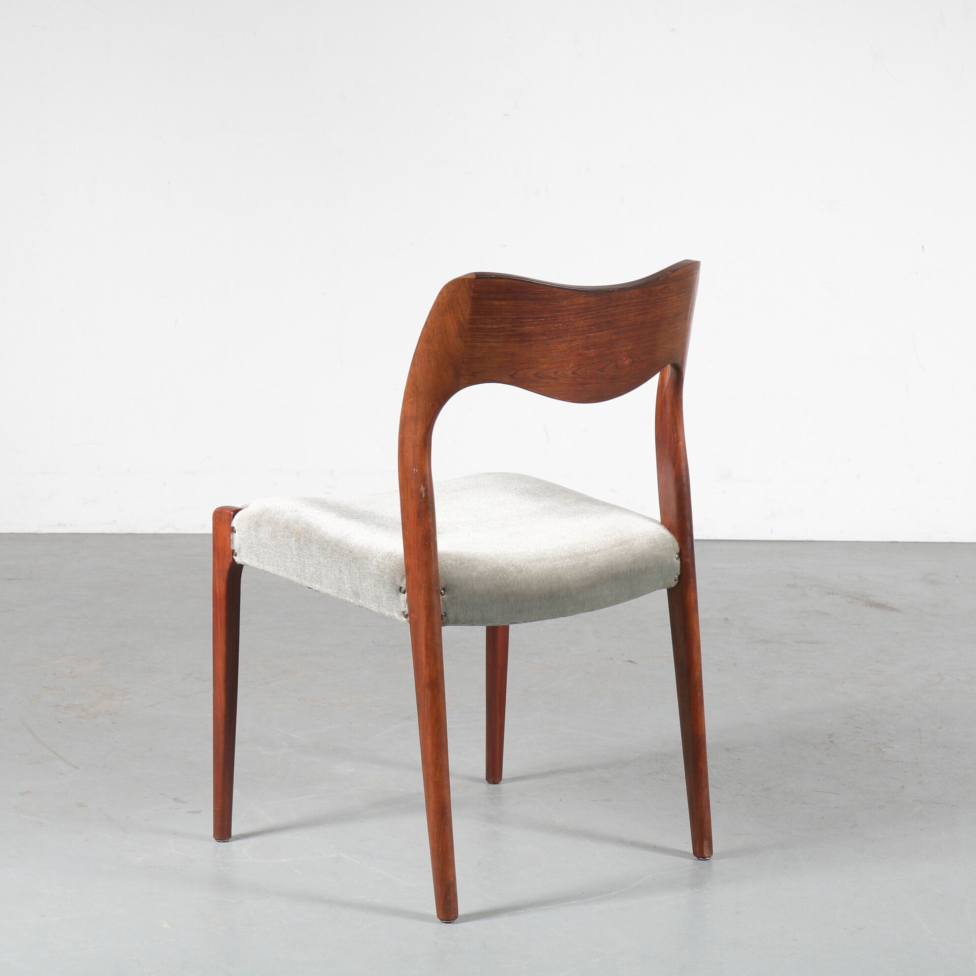 1950s “Model 71” dining chairs by Moller, Denmark