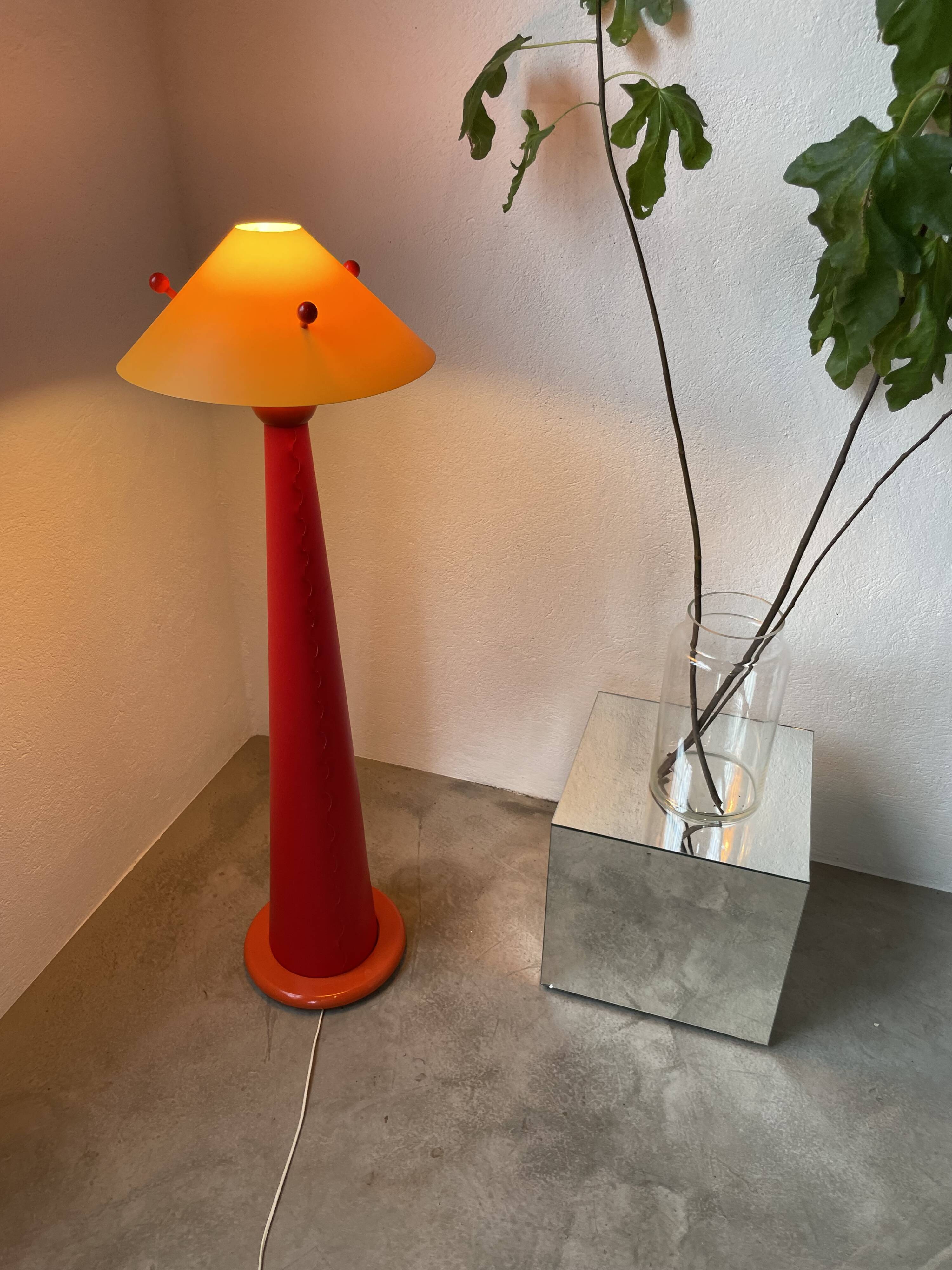 Red pop lamp from the 80s.