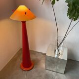 80s pop red floor lamp
