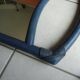 Bamboo mirror half circle 70/80s - 97x76cm
