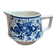 Small milk jug Boch Frères – La Louvière Dragon model – blue decoration – vintage Belgium
