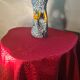 Ceramic vase 1960 In Ceramic Fat Lava Vallauris 25x15 very good condition