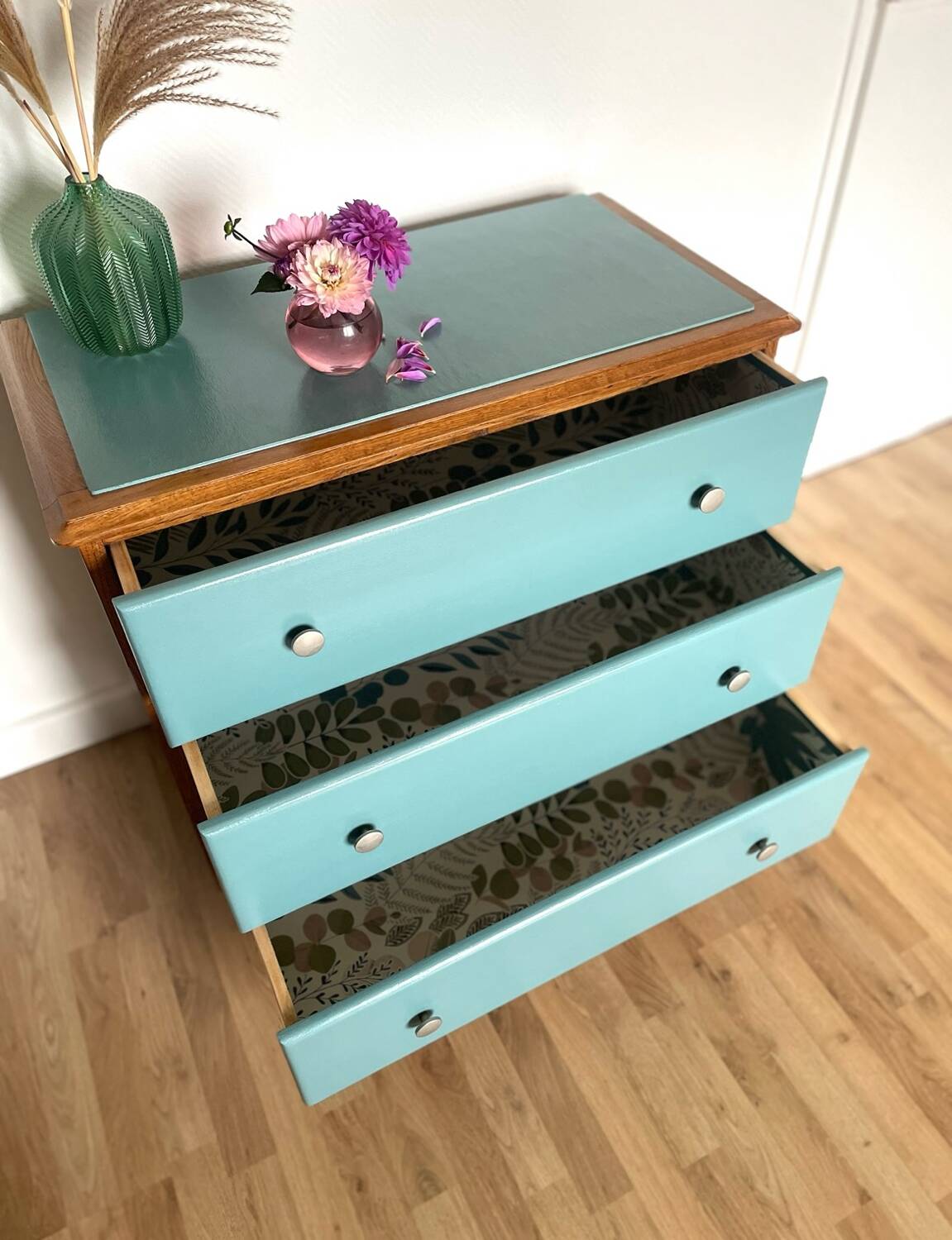 1950s chest of drawers, restored