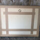 Watercolor painting nadine martinique st anne + wood frame #a224