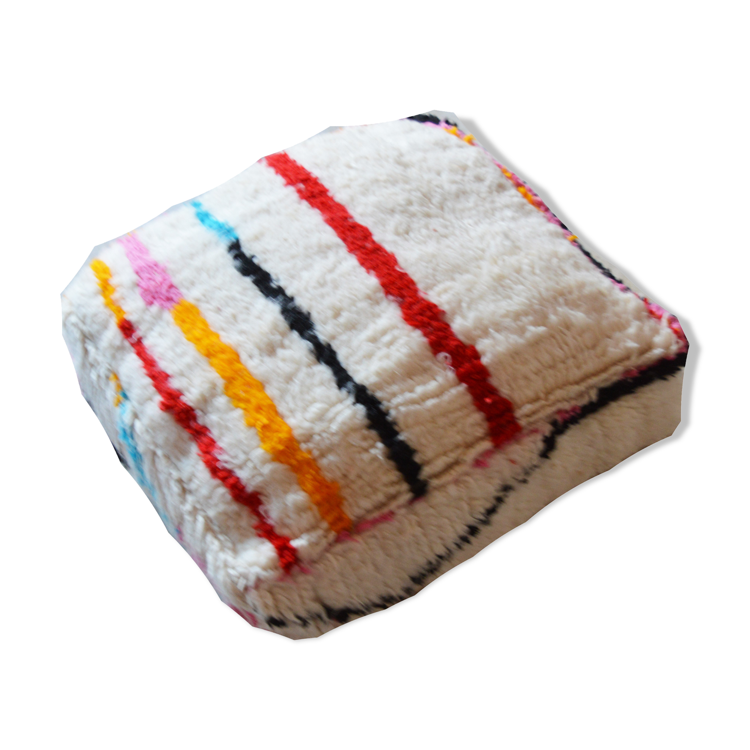 Pouf tapis marocain azilal