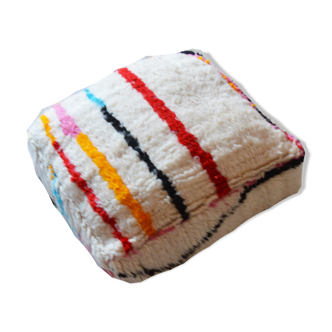Pouf tapis marocain azilal