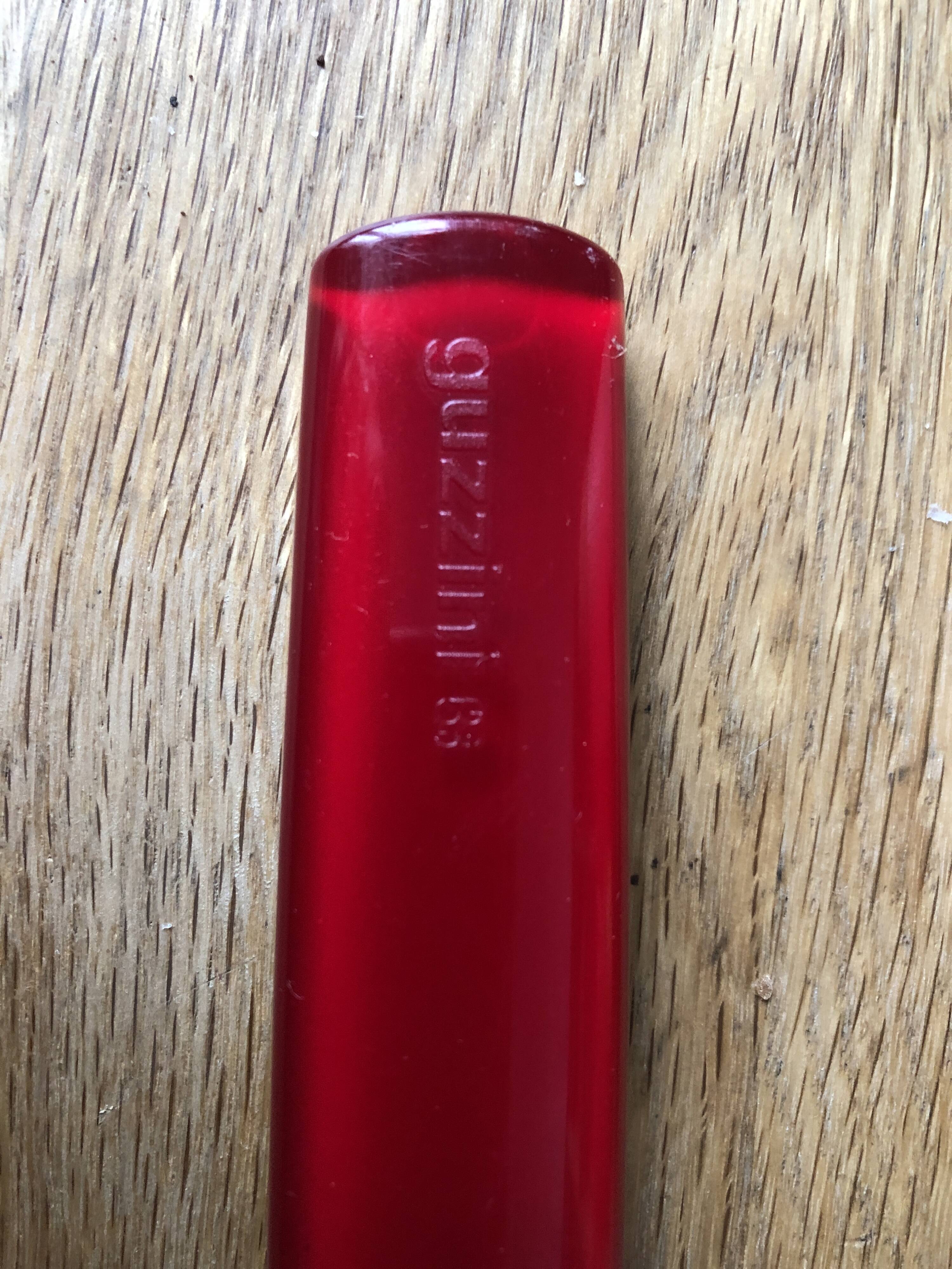 Bicoloured salad cutlery by Guzzini. Italy