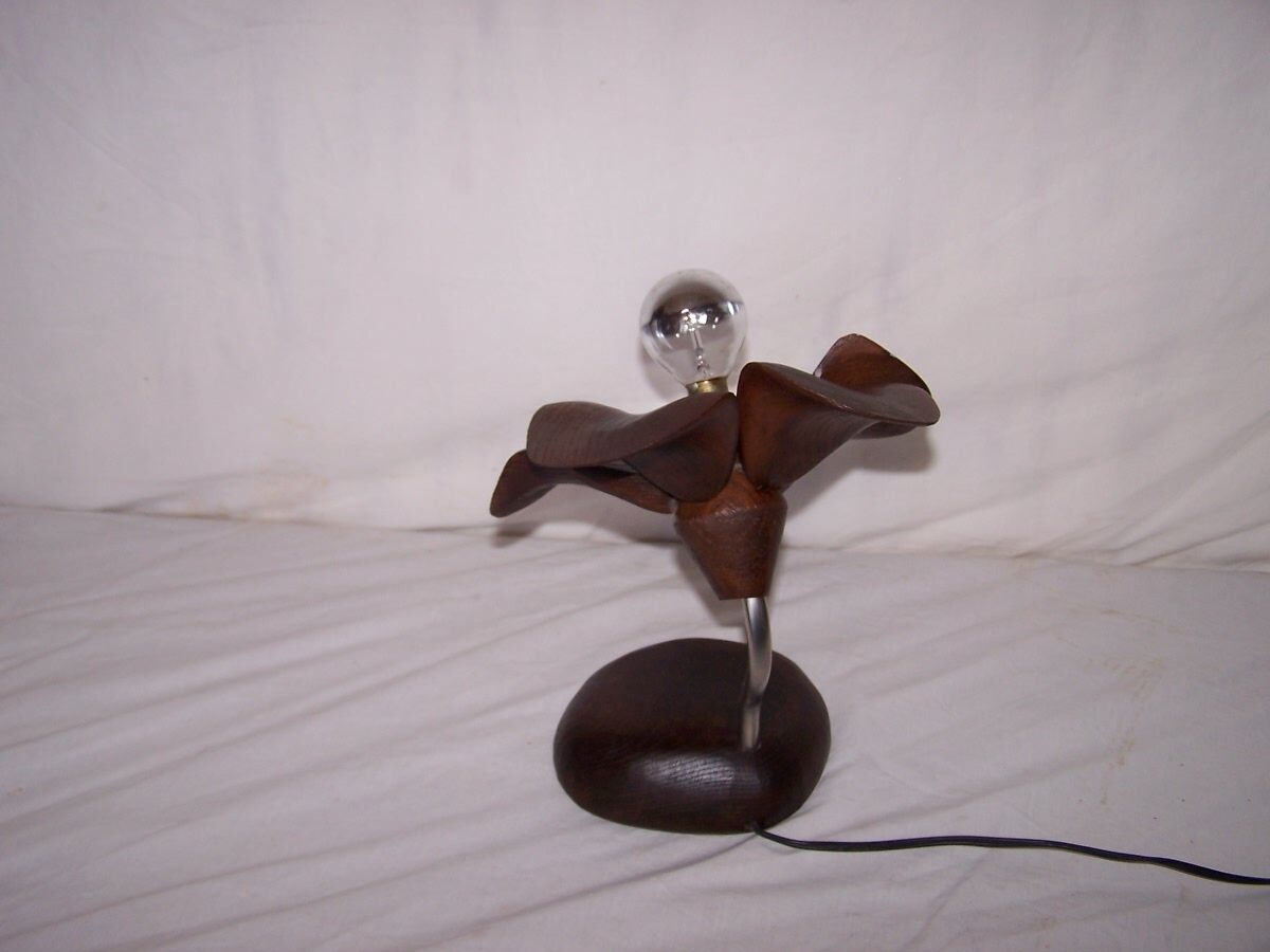 Scandinavian flower lamp 60 years