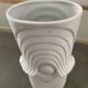 Vase op art en porcelaine royal bavaria kpm années 70