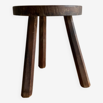 Brutalist tripod stool