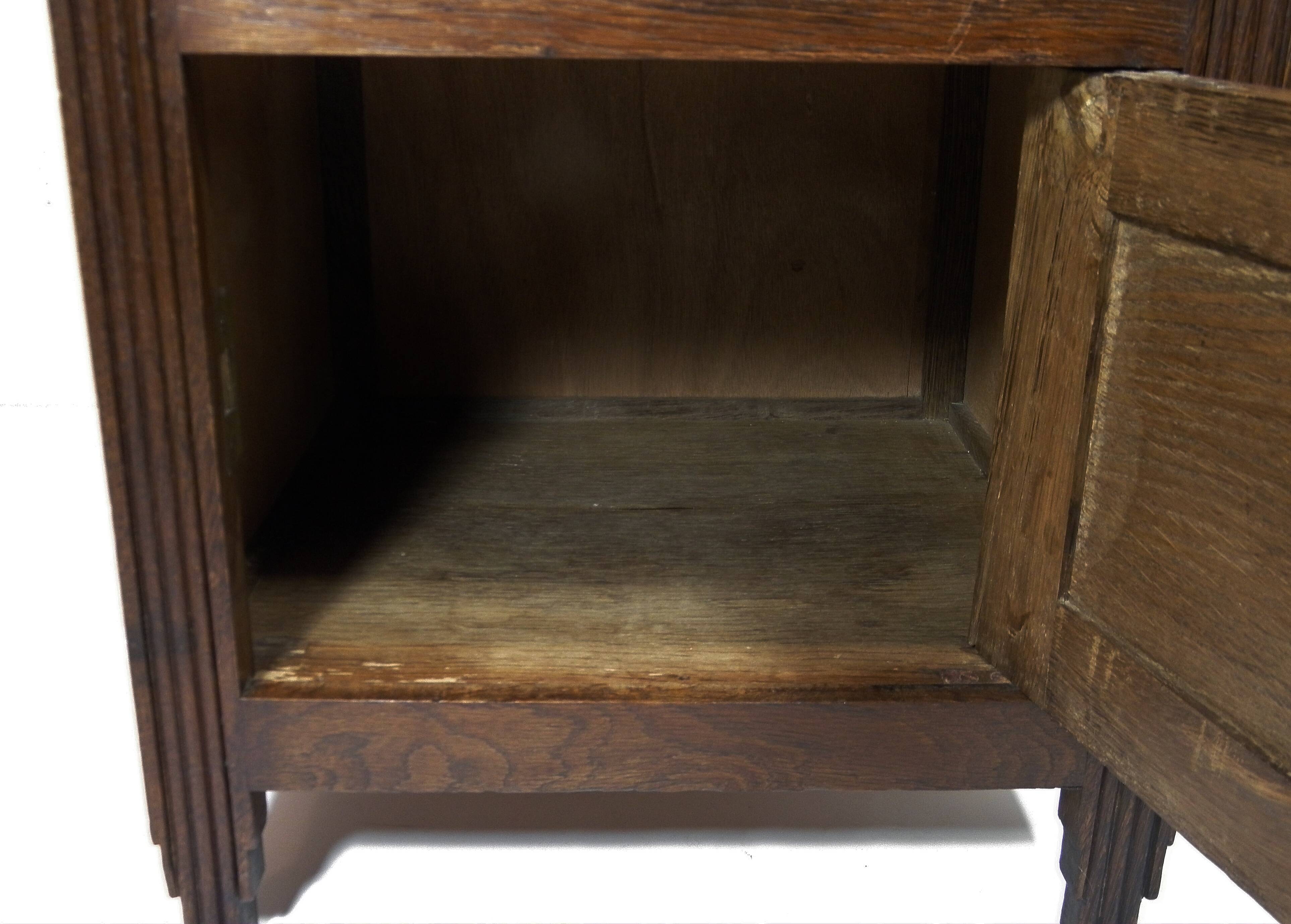 Bedside table, Art Deco accent furniture