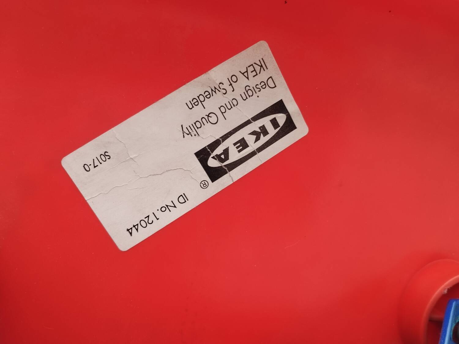 Vintage office chair, ikea design Memphis