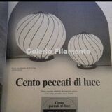 Lampe Adolf Loos, verre de Murano