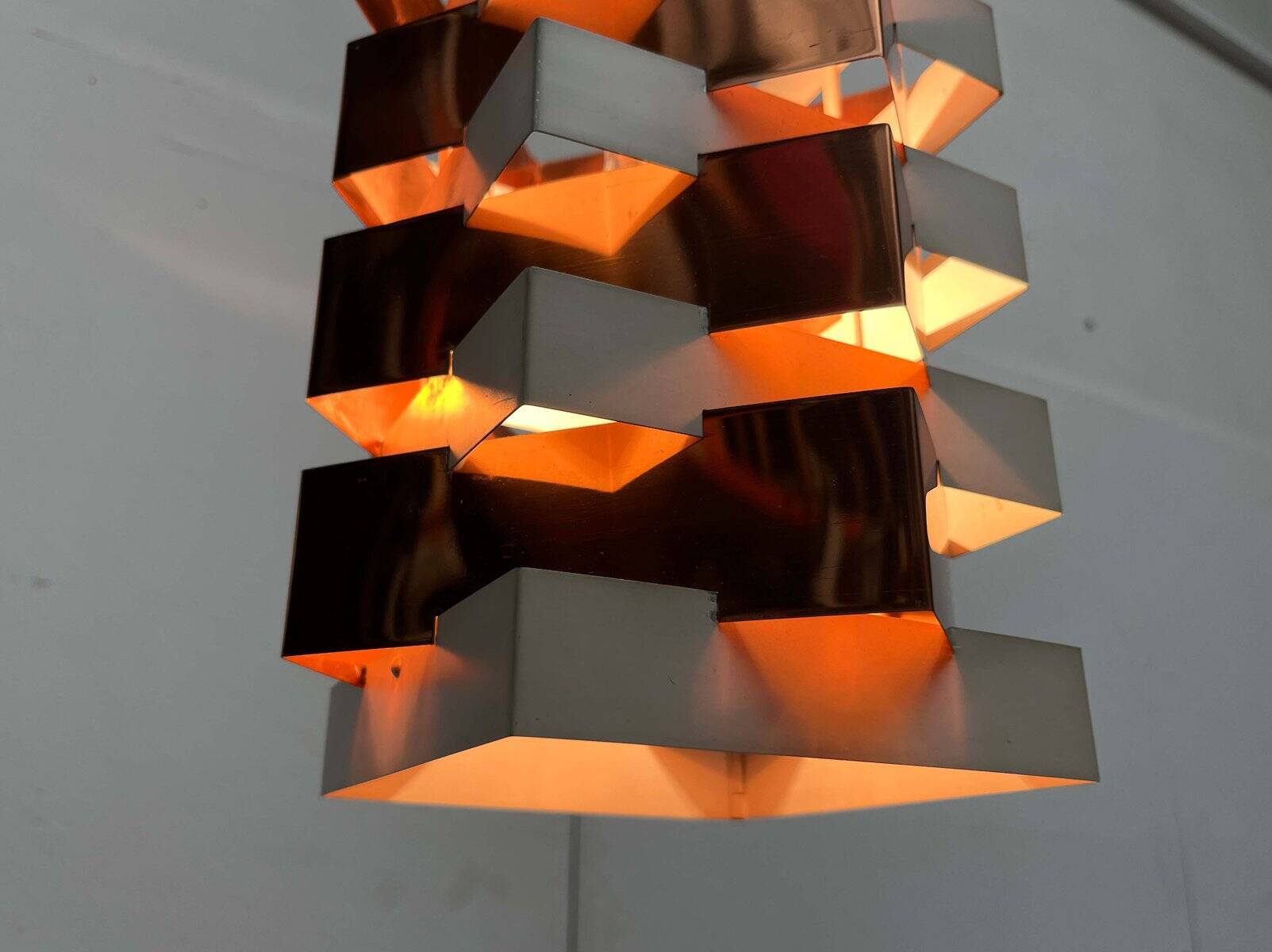 Modern Dutch Star Suspension Mid-Century by J.J.M. Hoogervorst for Anvia, 1960s