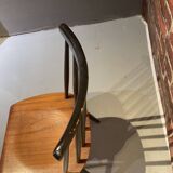Paire de chaises en bois