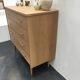 Commode années 60 chêne clair