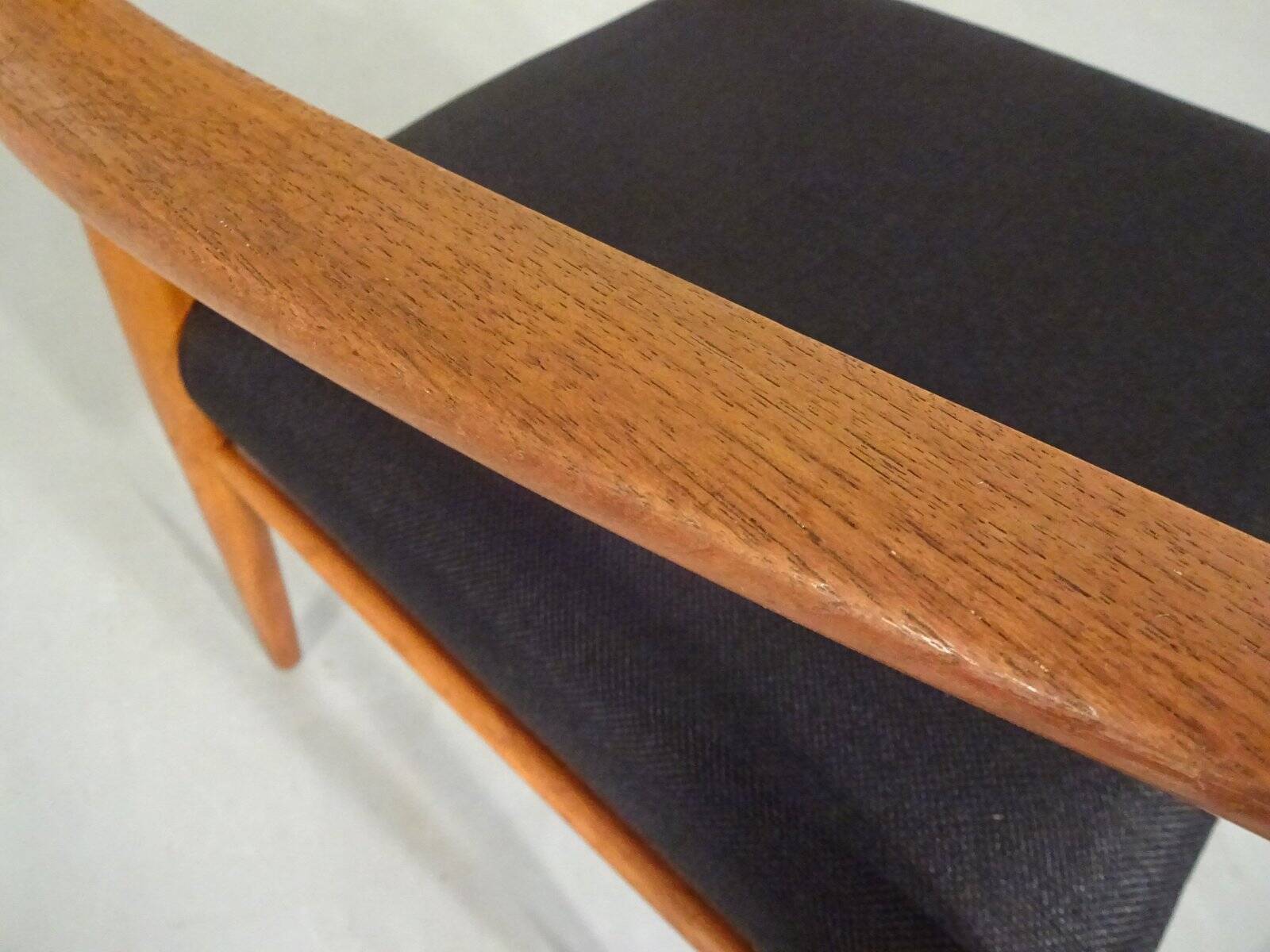 Model 56 Armchair in Teak by Niels Otto Møller for J.L. Møllers, Denmark, 1960s