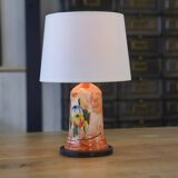 Art Nouveau ceramic lamp 1920s