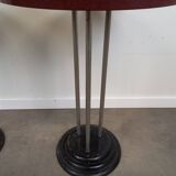 Pair of Parisian bistro pedestal tables