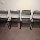 4 vintage spaghetti chairs