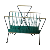 Scoubidou magazine rack 50s 60s