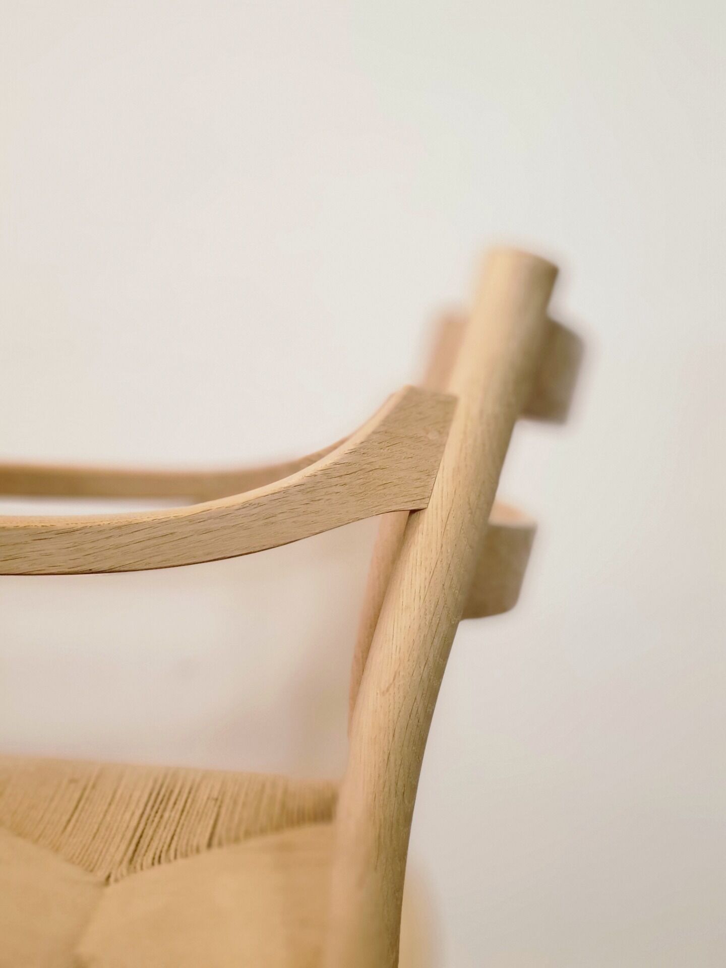 Ensemble de 6 chaises de salle à manger modèle CH46 et CH47 par Hans J. Wegner