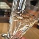 6 vintage cut glass glasses VD made in Belgium