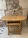 Table d'appoint, desserte en rotin, 2 niveaux