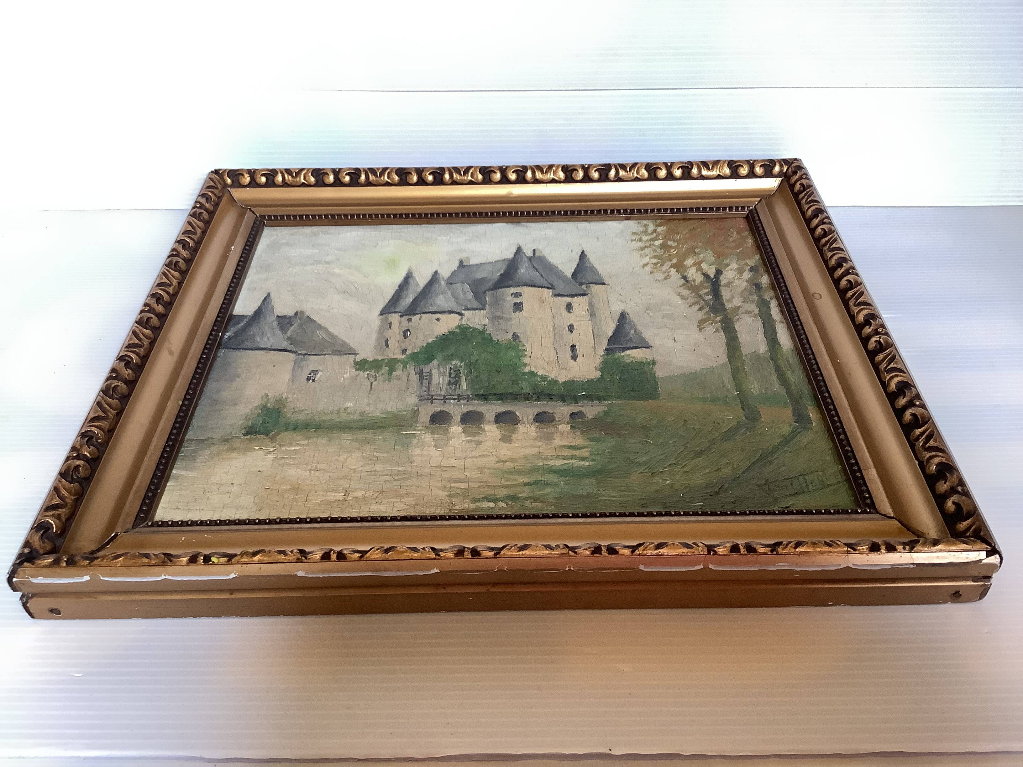 Tableau château de Ham Paul Herpels